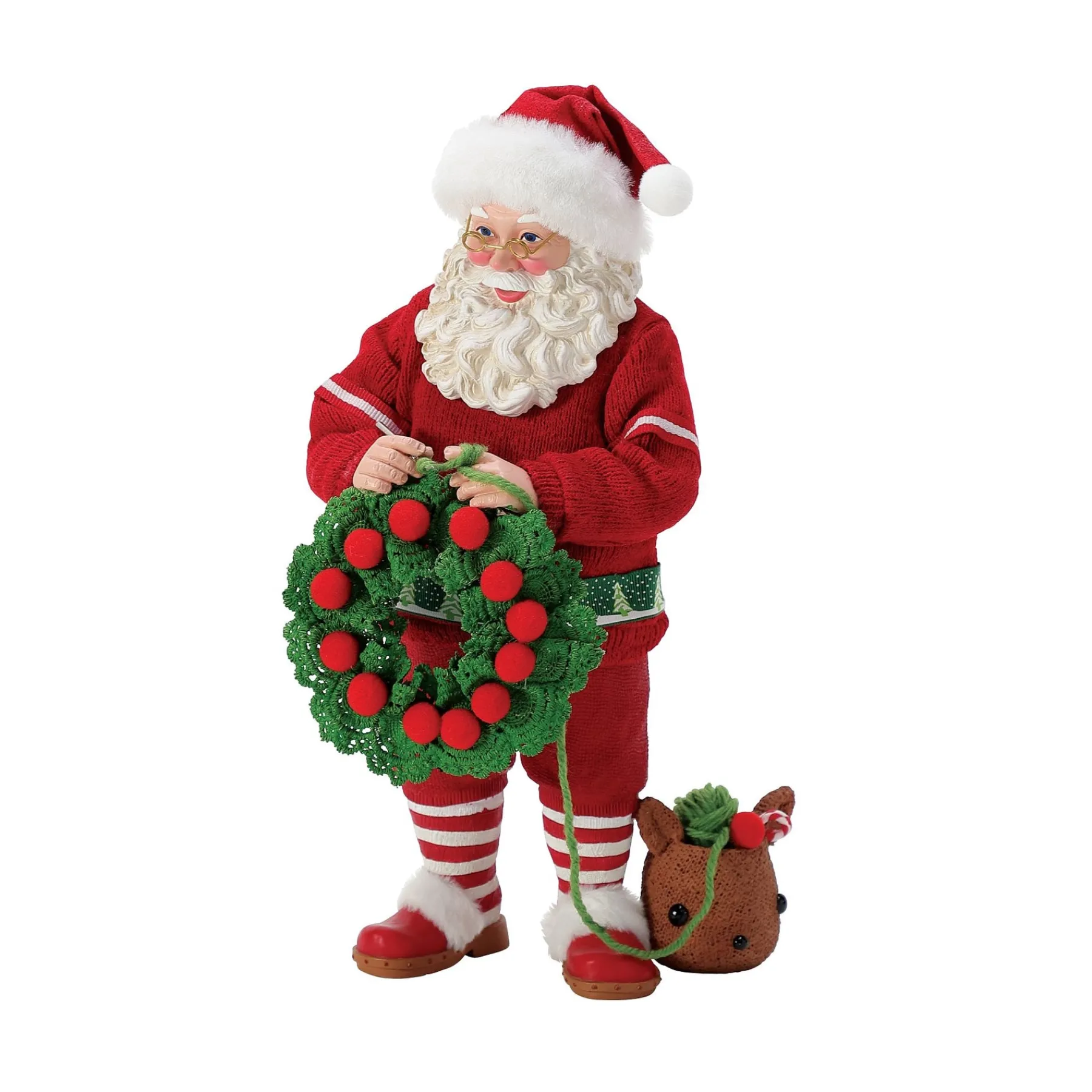 Department 56 Sports & Leisure>Wreath In Progress