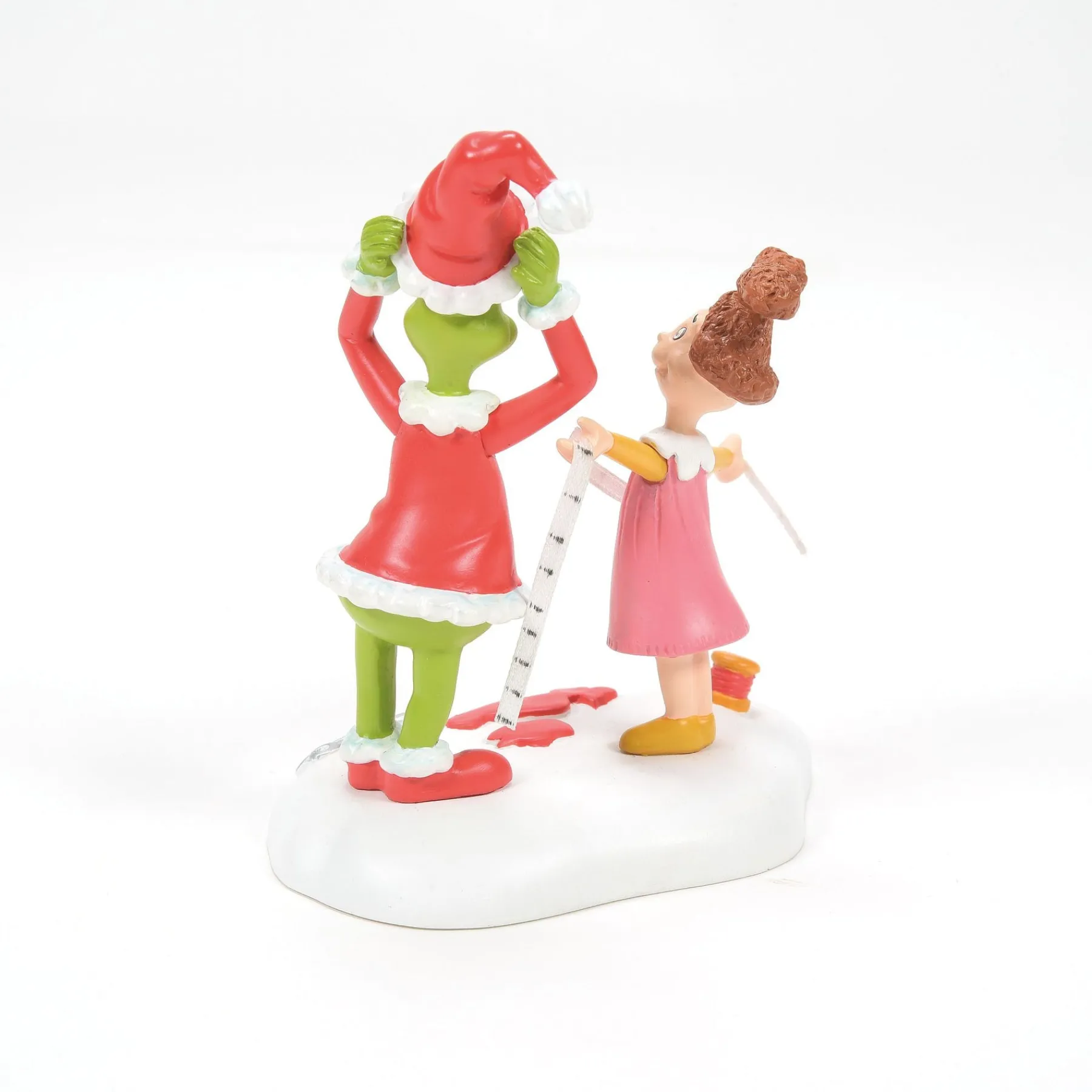 Department 56 Grinch™ Village>Being Fitted for a Santy Suit