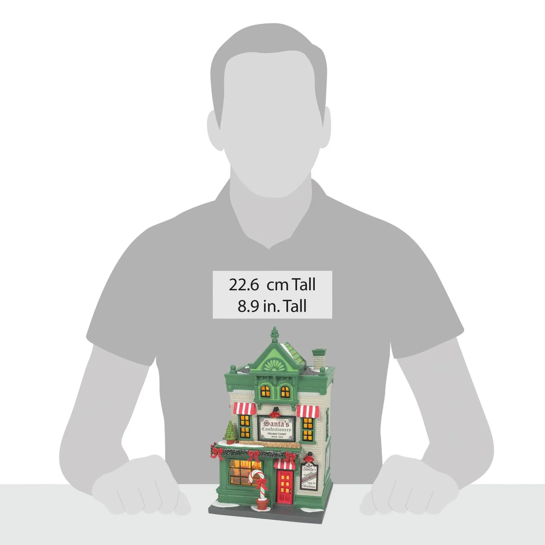 Department 56 Christmas In The City Series>Santa's Corner Confectionery