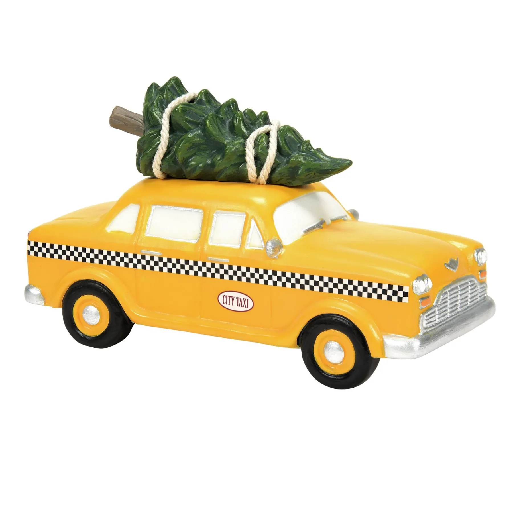 Department 56 Christmas In The City Series>Hailing Christmas Cab