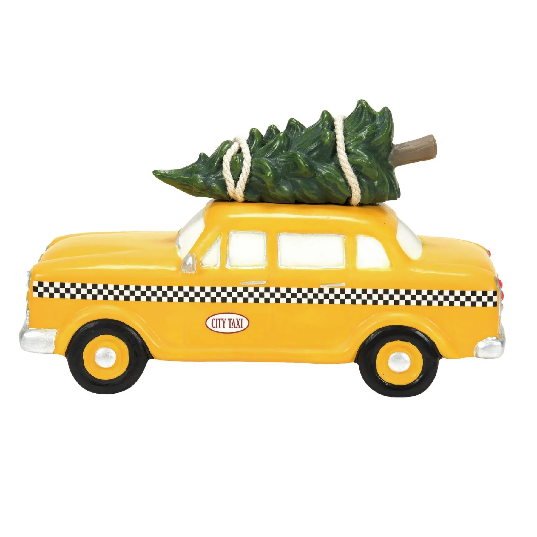 Department 56 Christmas In The City Series>Hailing Christmas Cab