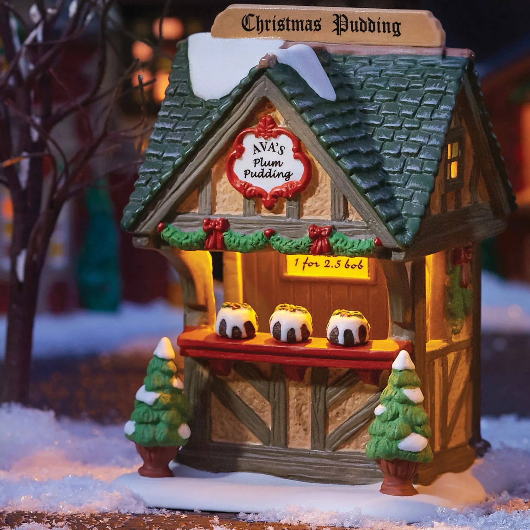 Department 56 Dickens Village Series>Ava's Plum Pudding