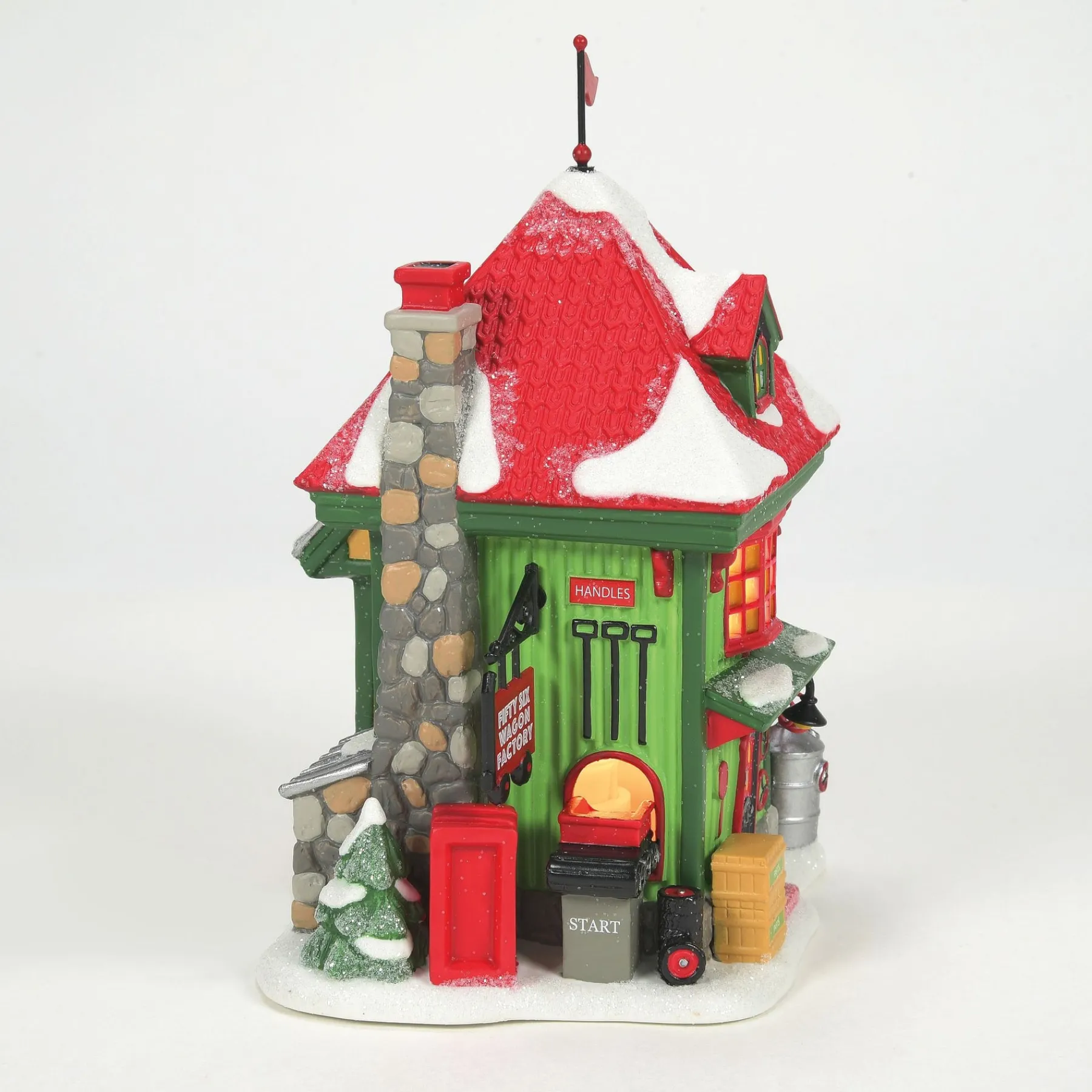 Department 56 North Pole Series>56 Wagon Factory