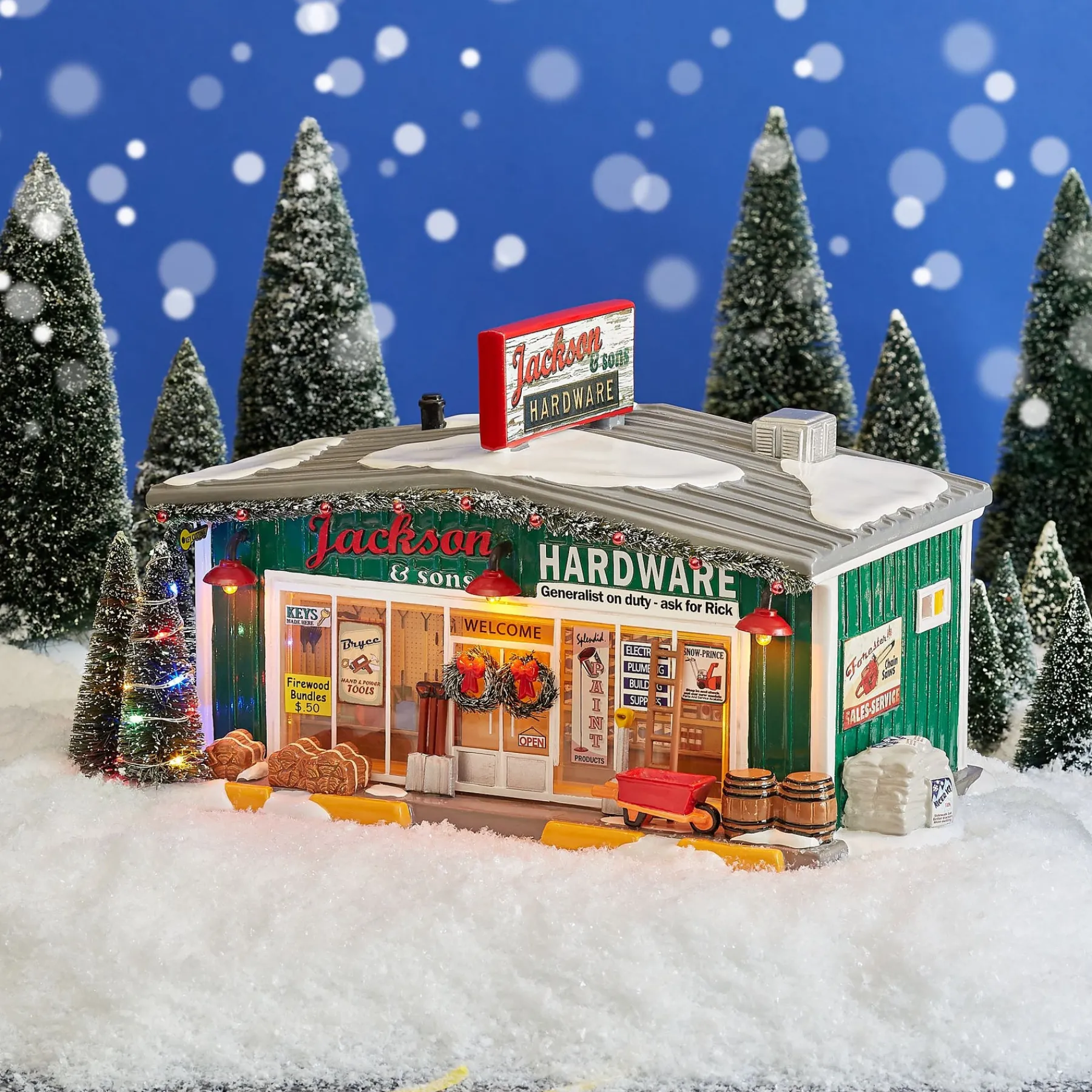 Department 56 The Original Snow Village>Jackson & Sons Hardware
