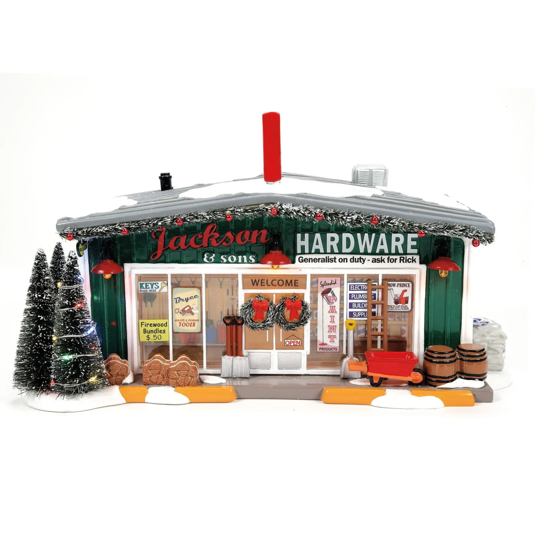 Department 56 The Original Snow Village>Jackson & Sons Hardware