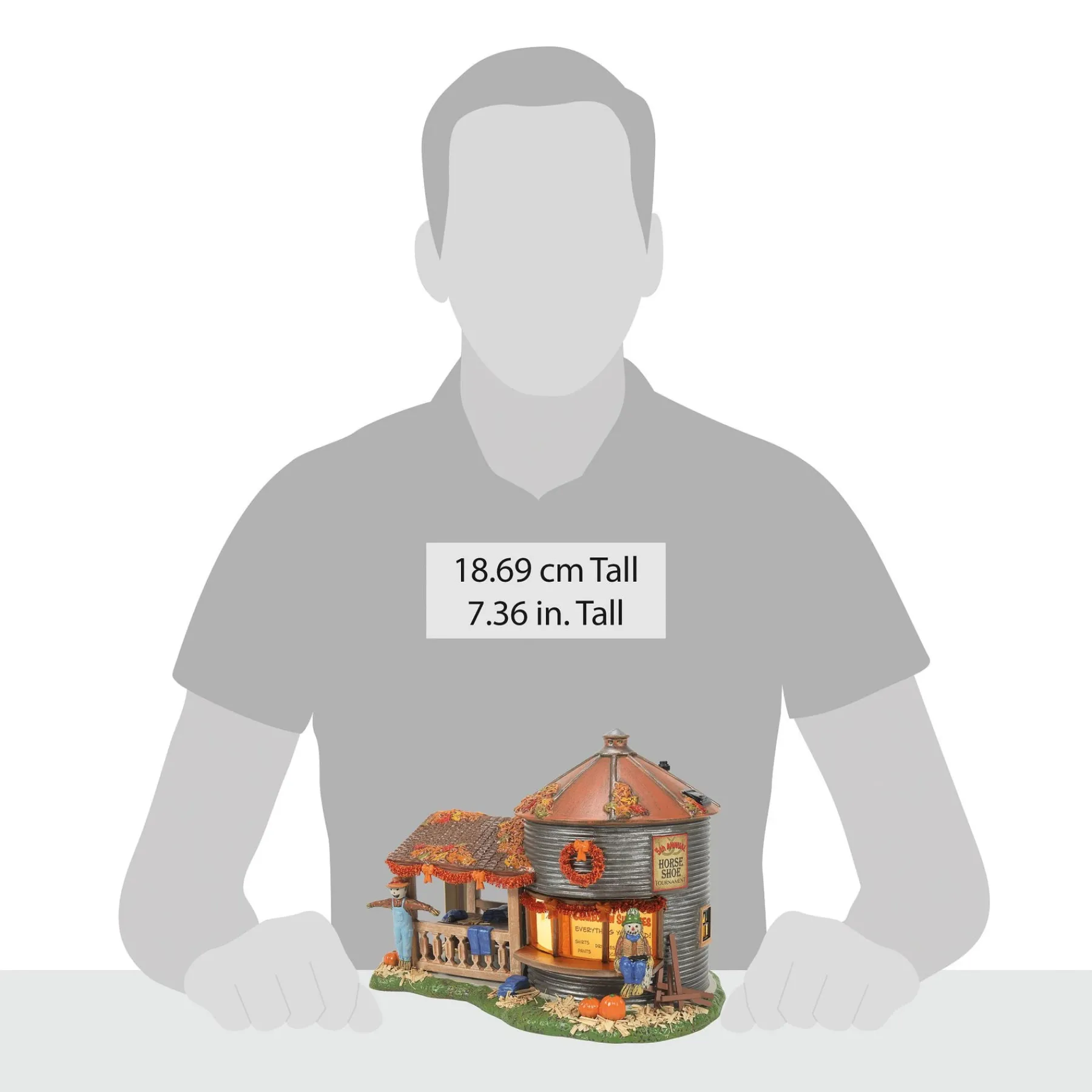 Department 56 Snow Village Halloween>Make & Take Scarecrow Shack