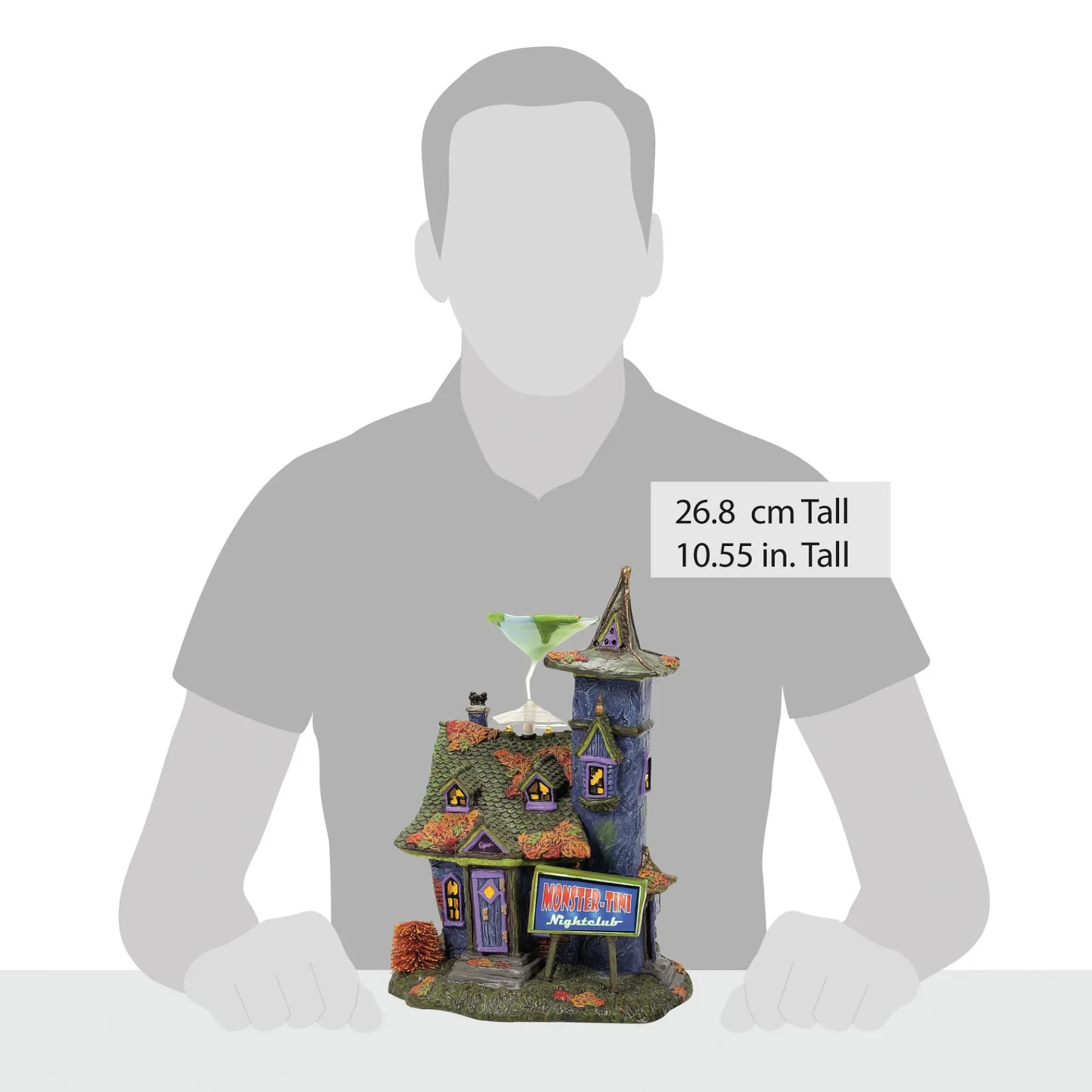 Department 56 Snow Village Halloween>Monstertini's Nightclub