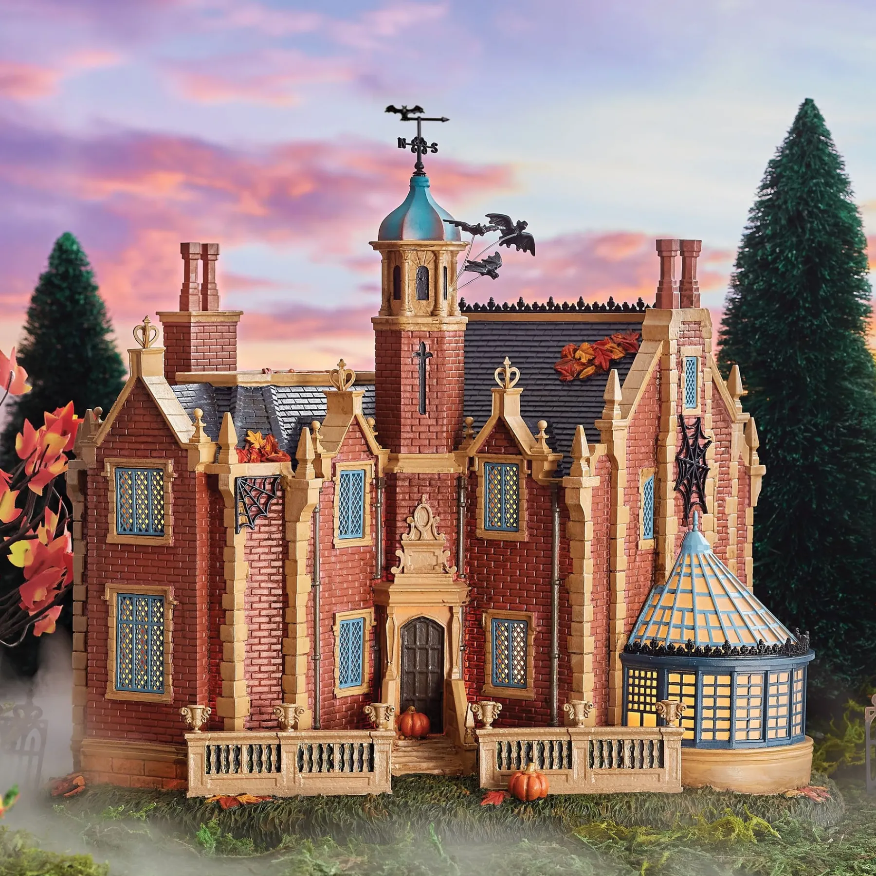 Department 56 Snow Village Halloween>Disney World Haunted Mansion