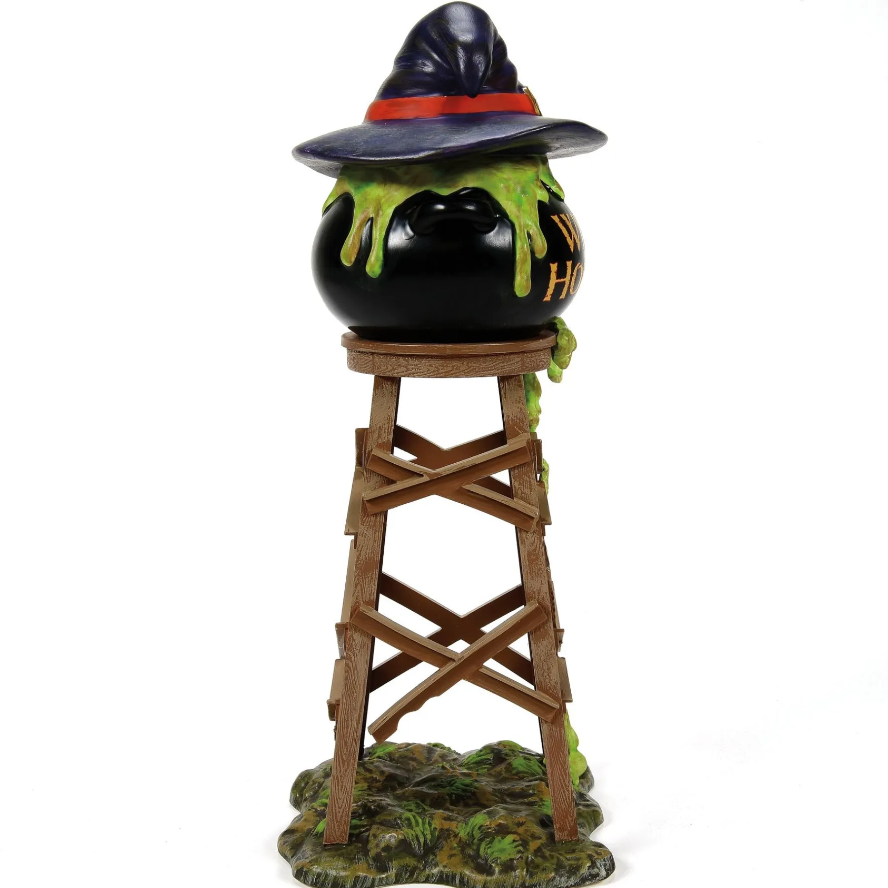 Department 56 Snow Village Halloween>Witch Hollow Watertower