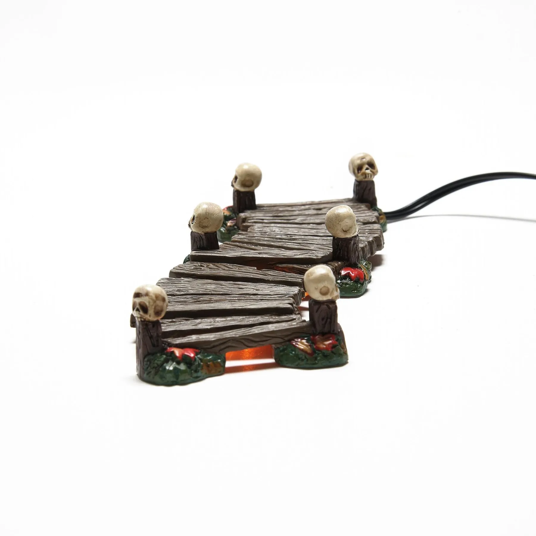 Department 56 Halloween Village Accessories>LIT Haunted Boardwalk