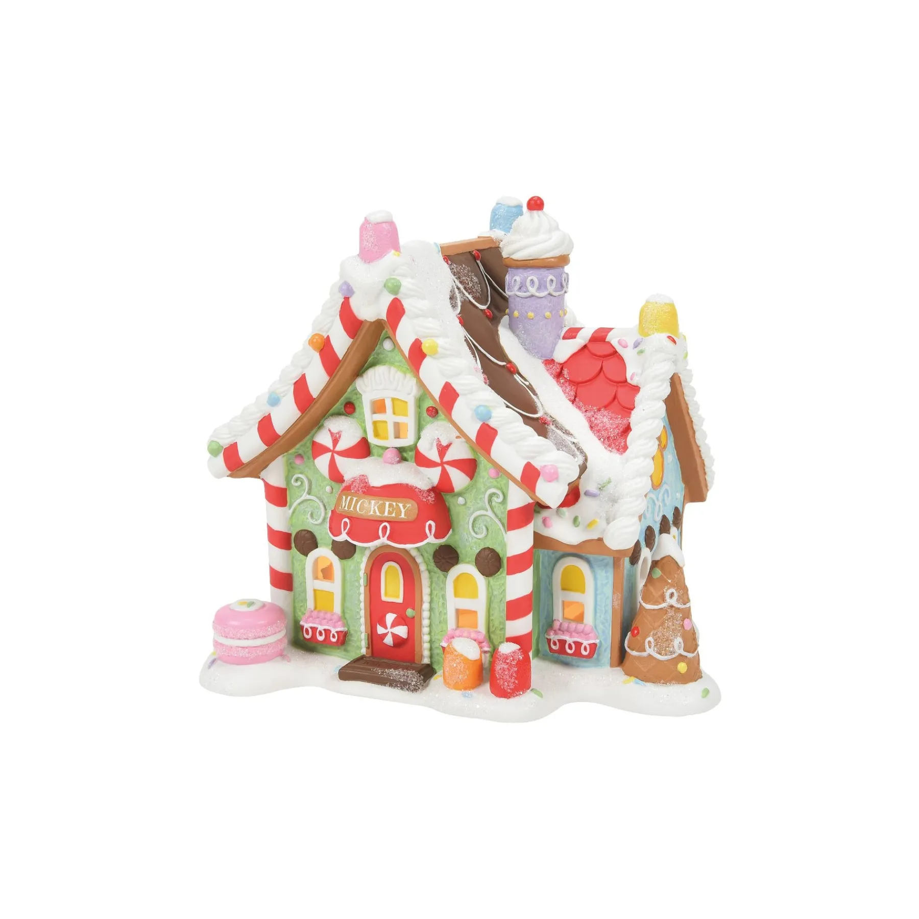 Department 56 Disney Village>Mickey's Peppermint Villa