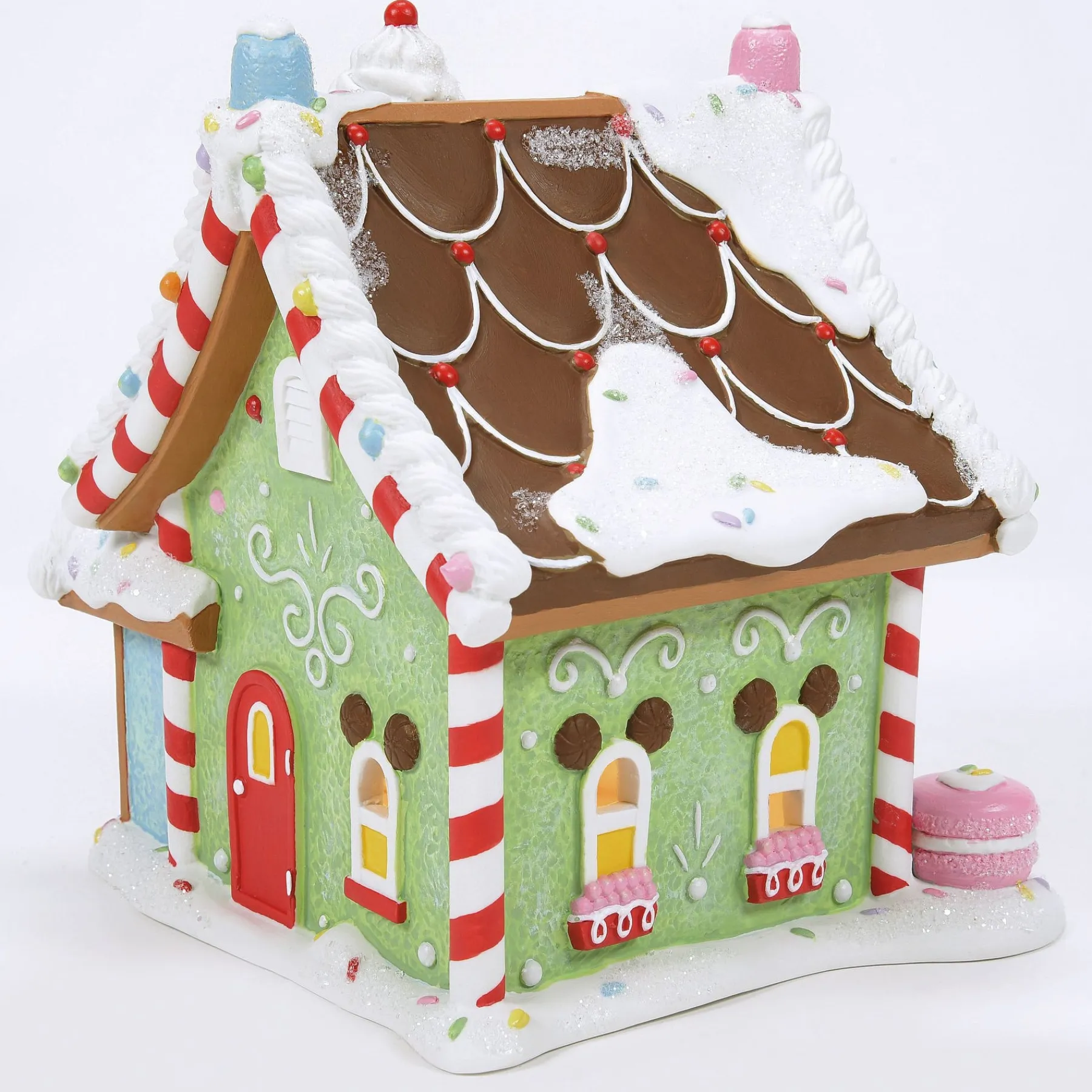 Department 56 Disney Village>Mickey's Peppermint Villa