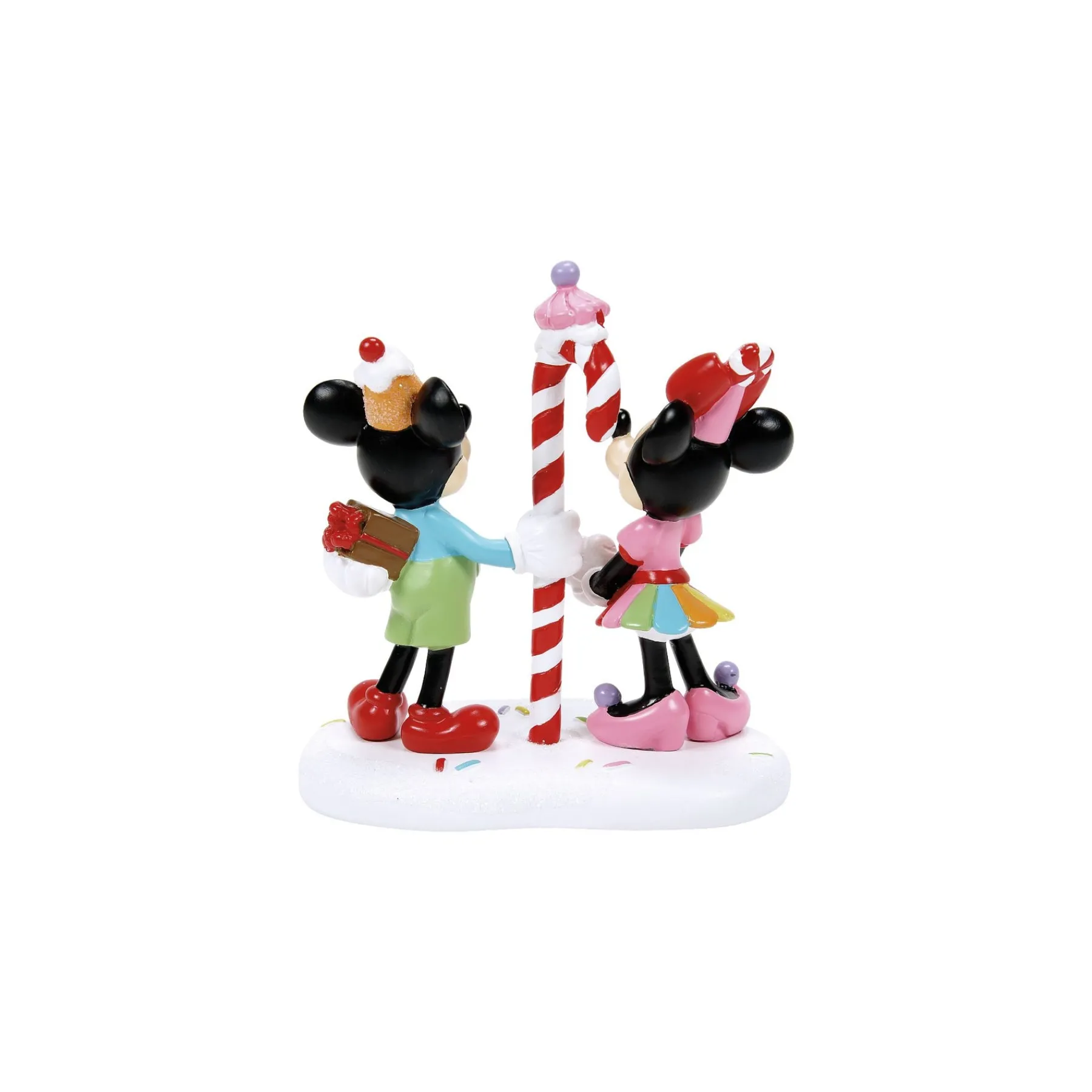 Department 56 Disney Village>Mickey & Minnie Share A Treat