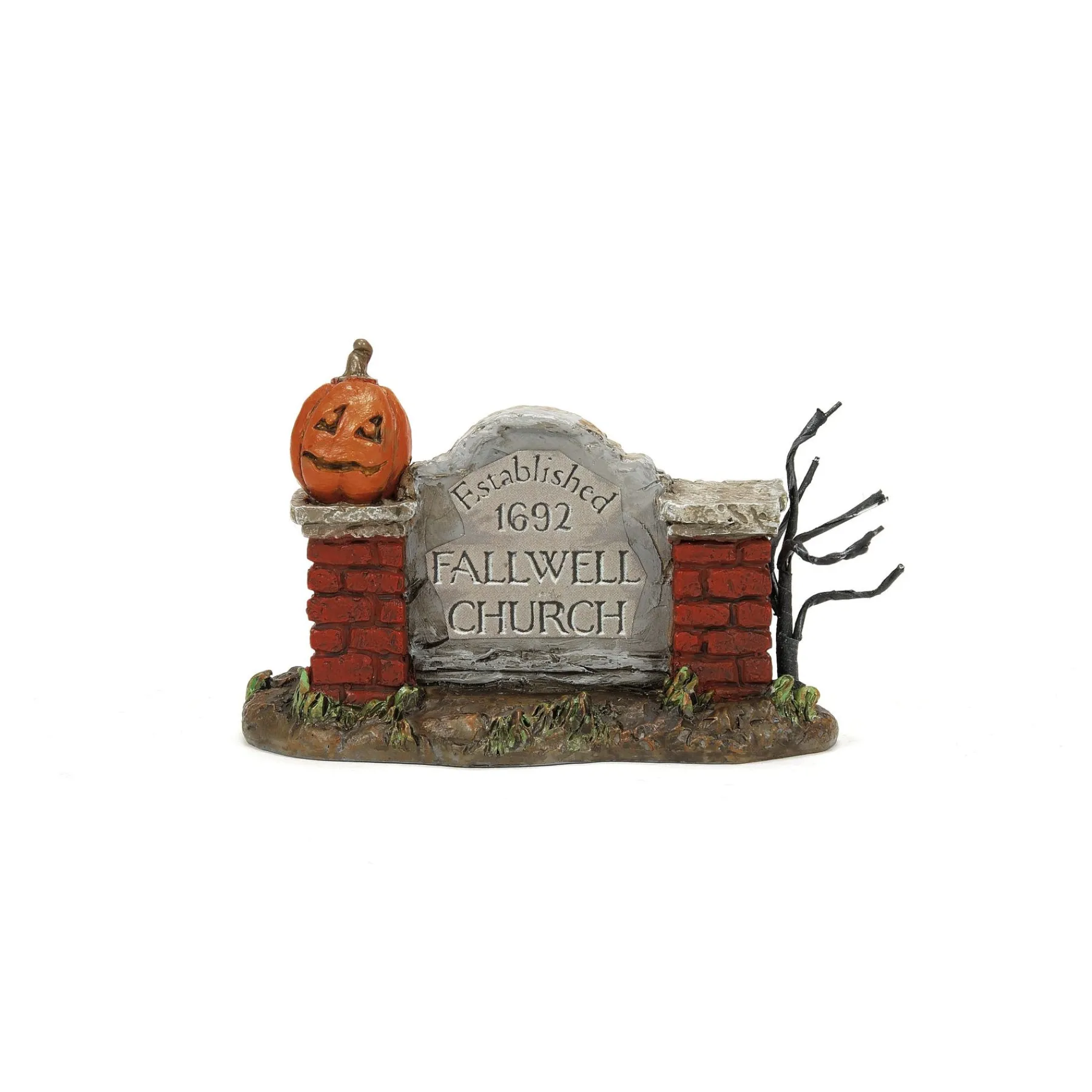 Department 56 Hot Properties Village>Fallen Church of Fallwell S/2