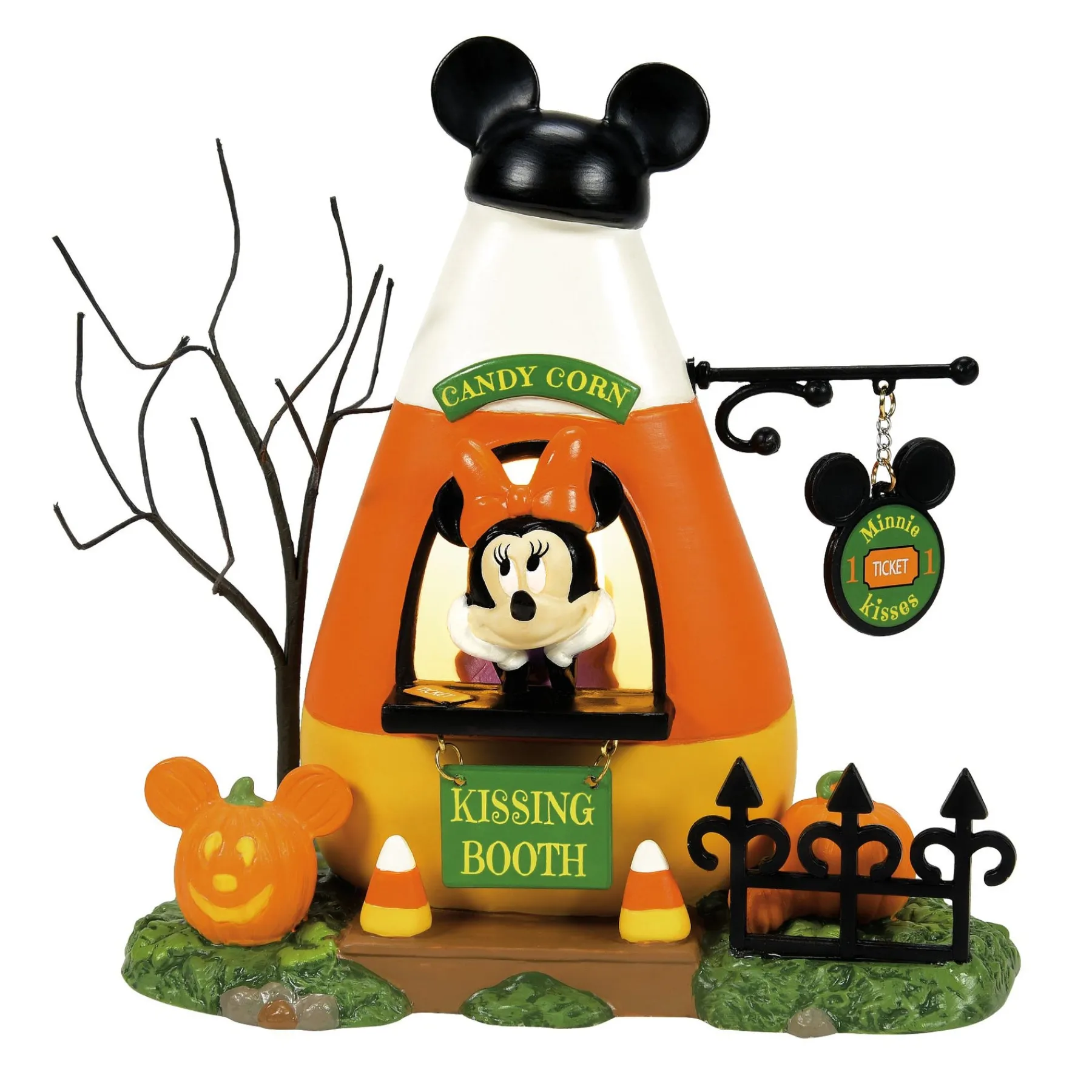 Department 56 Disney Village>Minnie's Kissing Booth