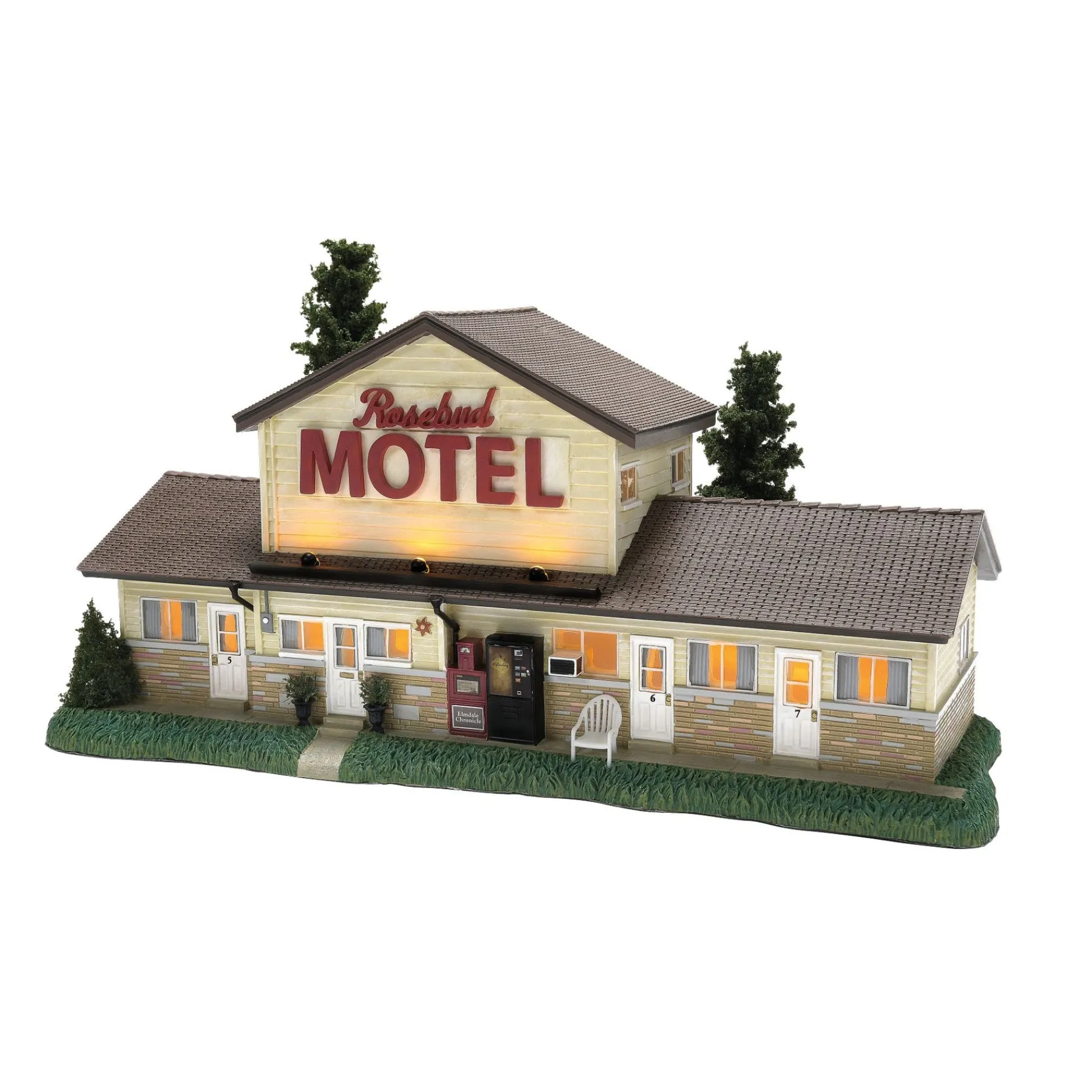 Department 56 Hot Properties Village>The Rosebud Motel