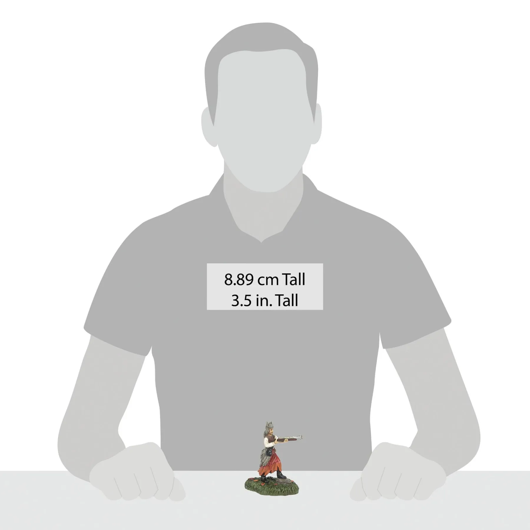 Department 56 Snow Village Halloween>Werewolf Hunter, 25th Anniv