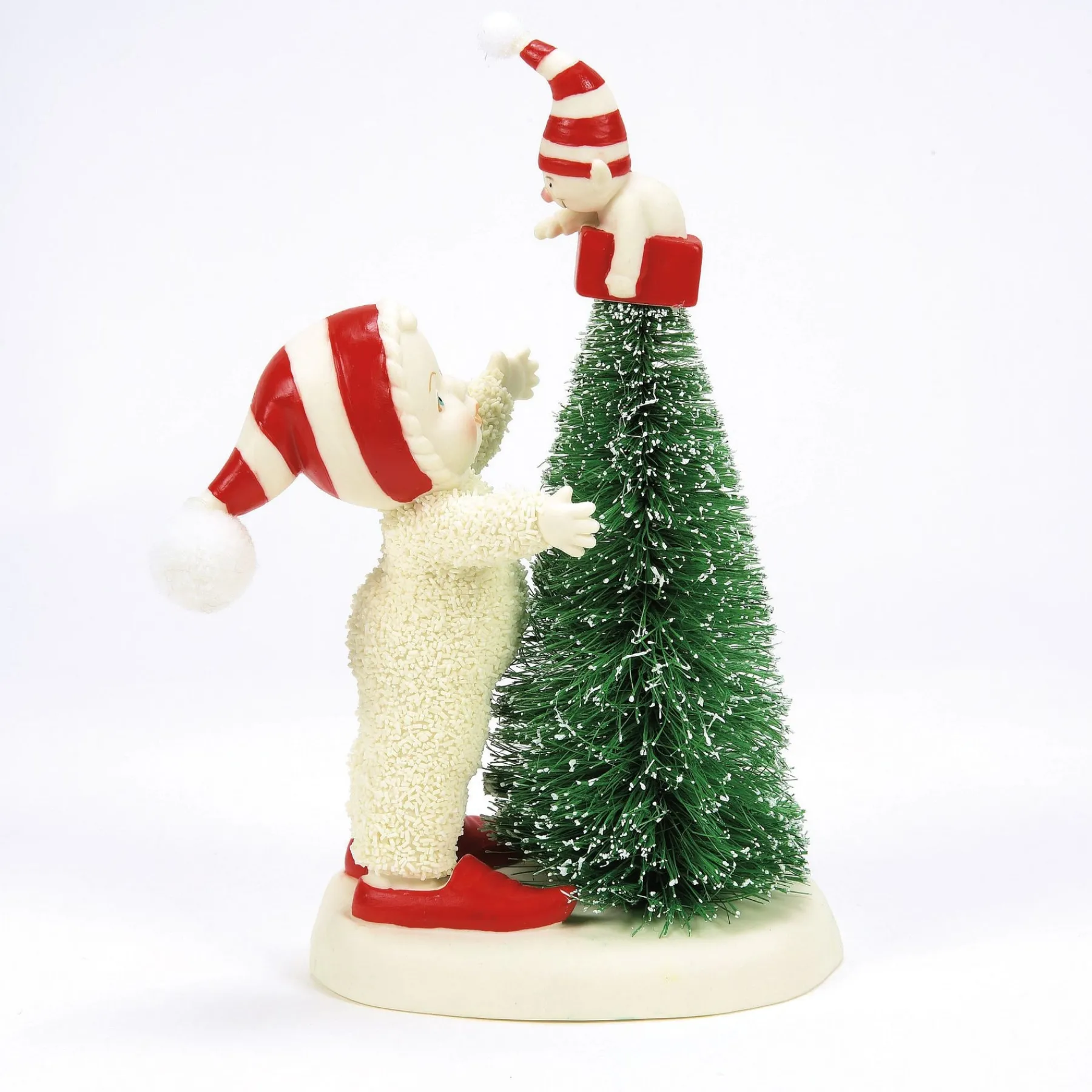 Department 56 Snowbabies Classic Collection|Snowbabies Christmas Jubilee Collection>Quit Elfing Around!
