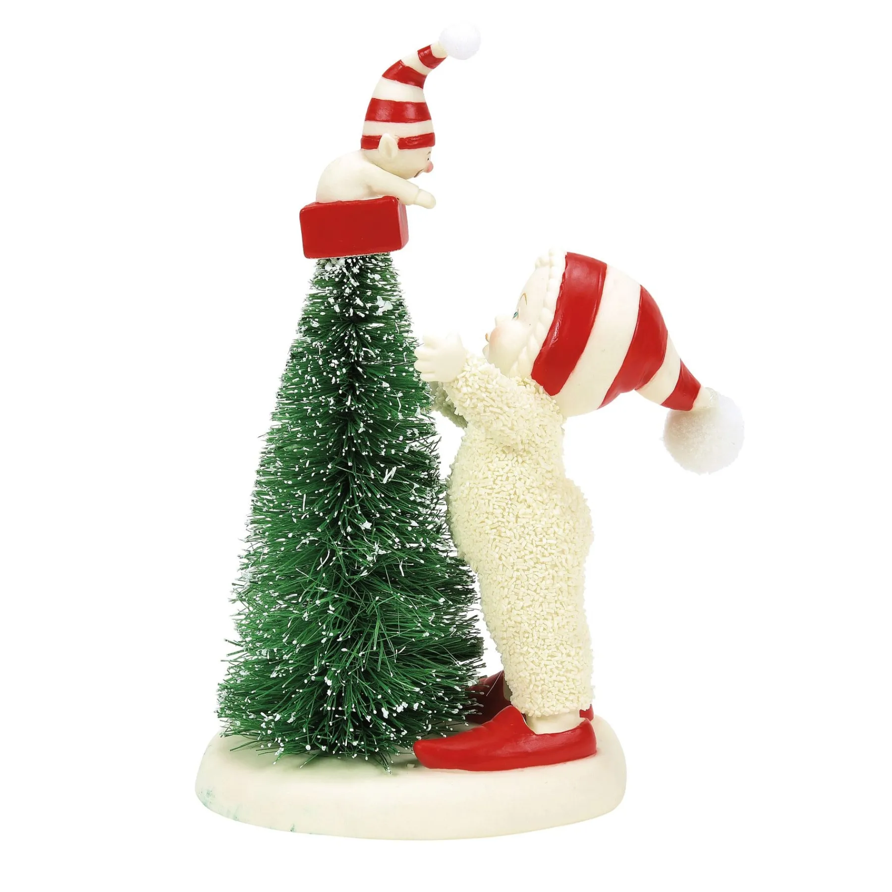 Department 56 Snowbabies Classic Collection|Snowbabies Christmas Jubilee Collection>Quit Elfing Around!