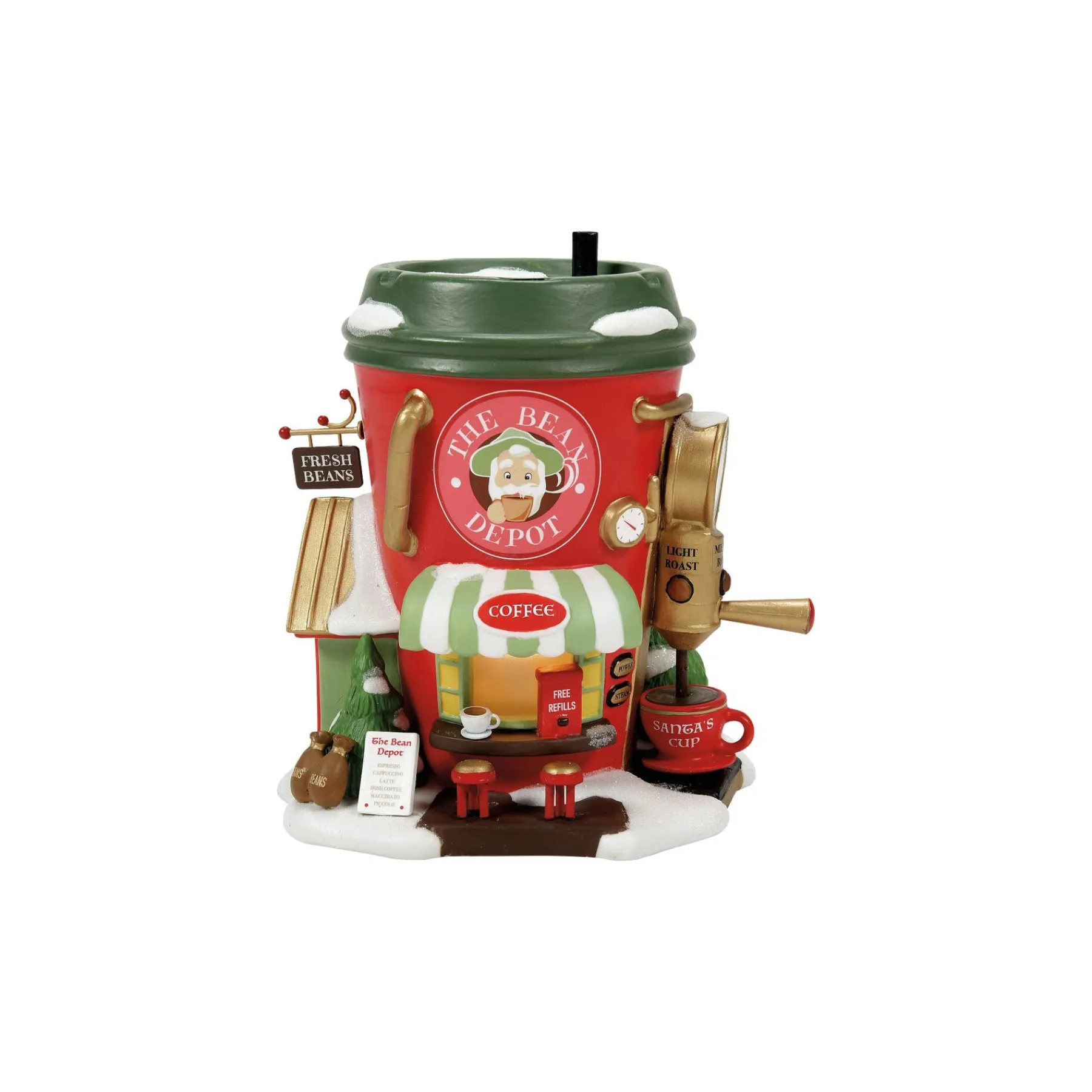 Department 56 North Pole Series>Bean Depot Espresso Co