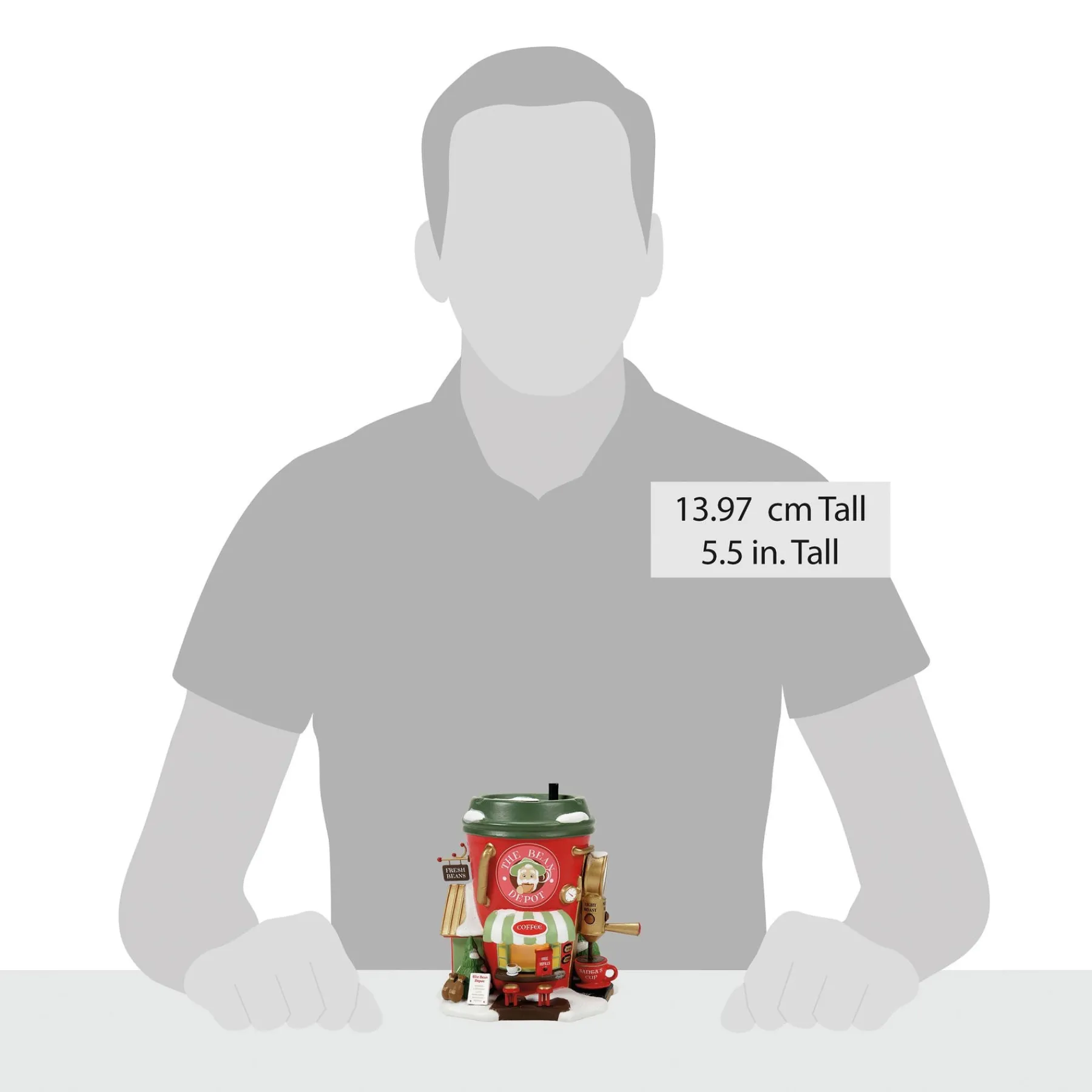 Department 56 North Pole Series>Bean Depot Espresso Co