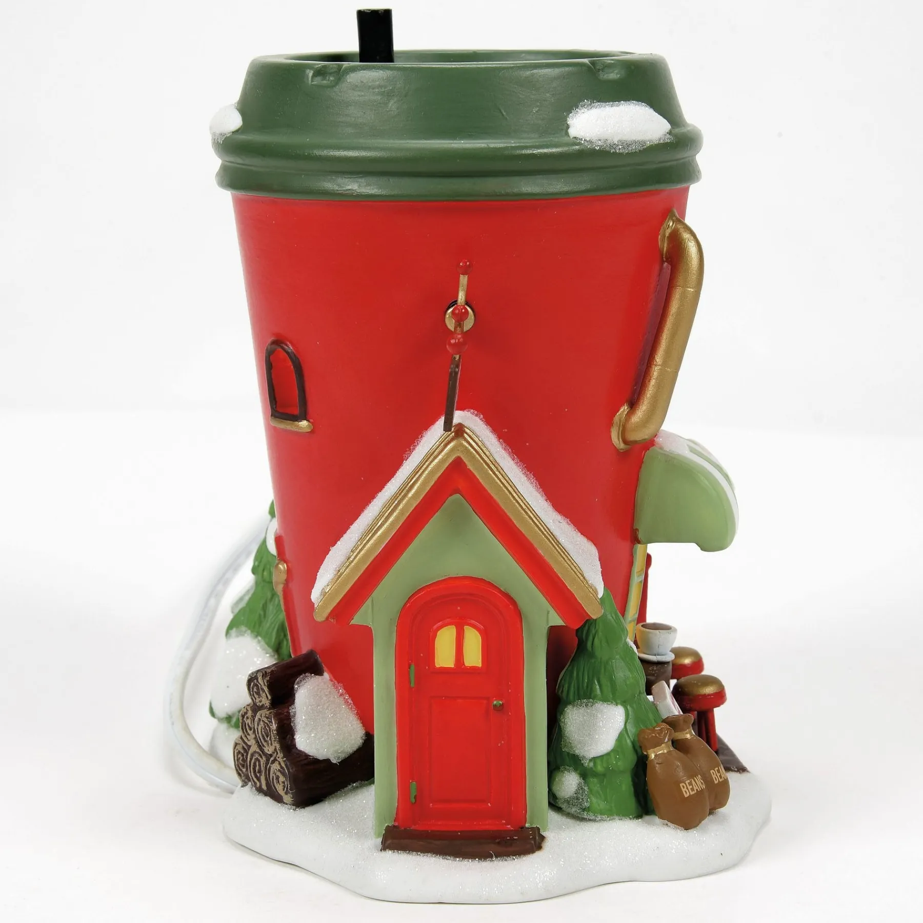 Department 56 North Pole Series>Bean Depot Espresso Co