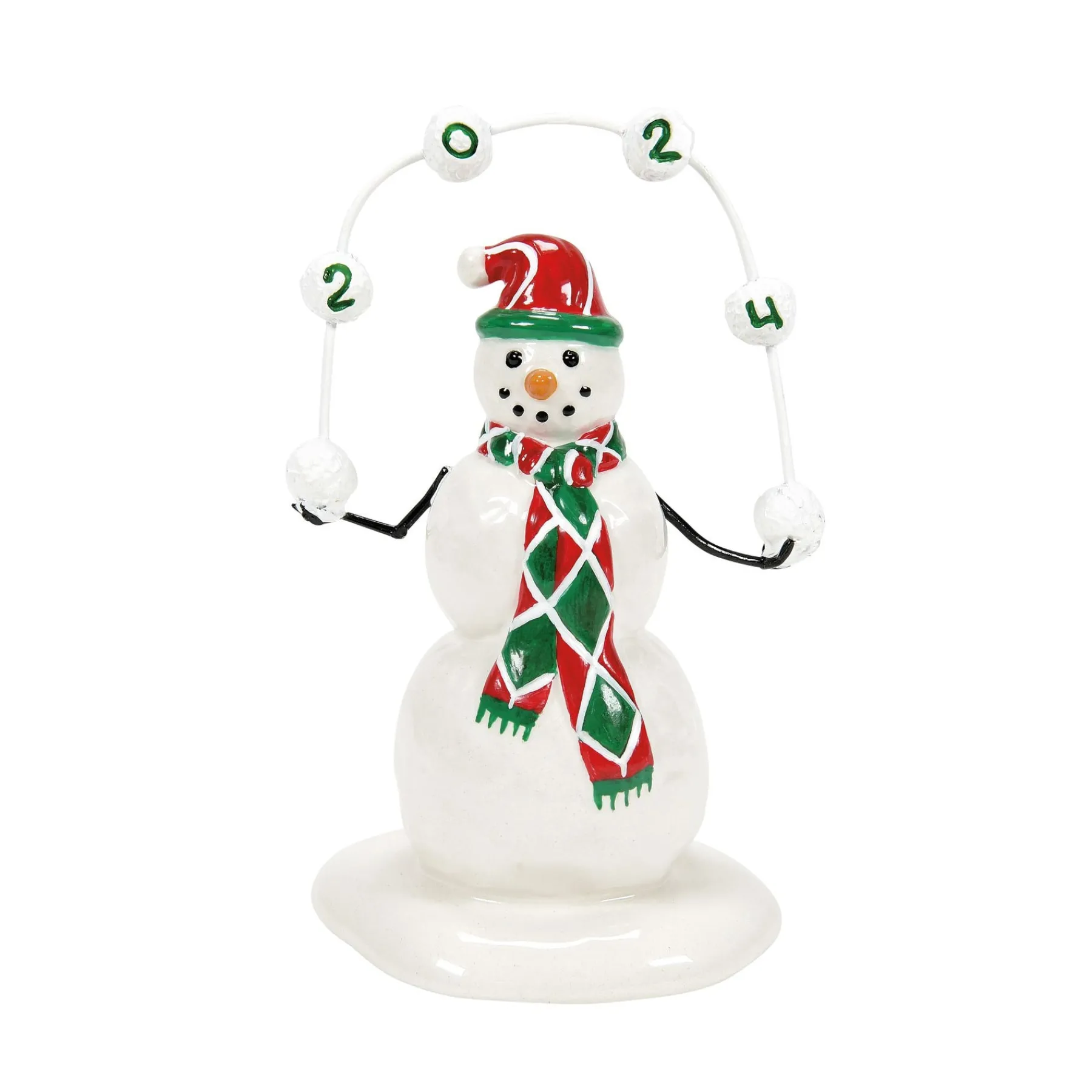 Department 56 Village Accessories>Lucky The Snowman 2024