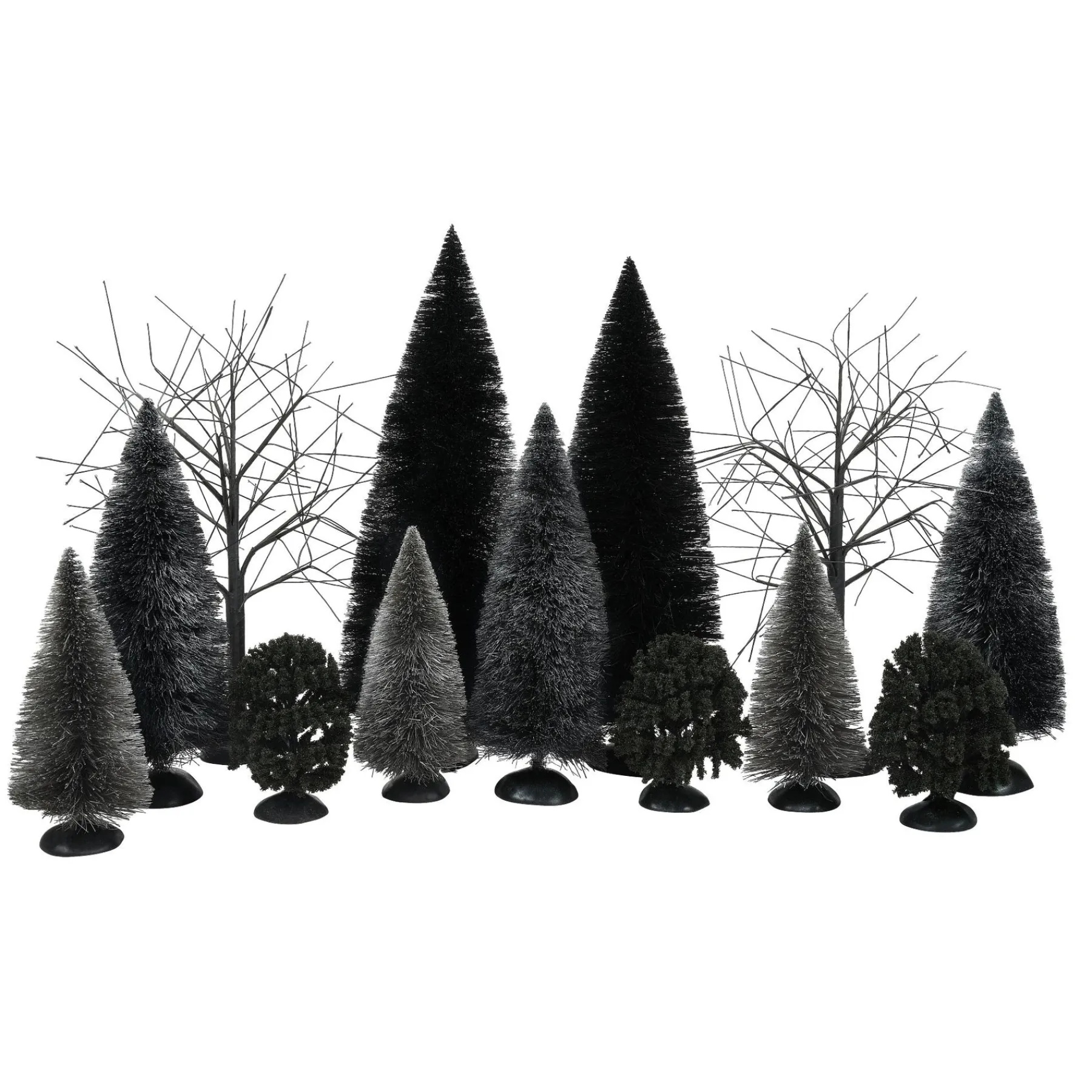 Department 56 Halloween Village Accessories>Dark Forest Landscape S/13