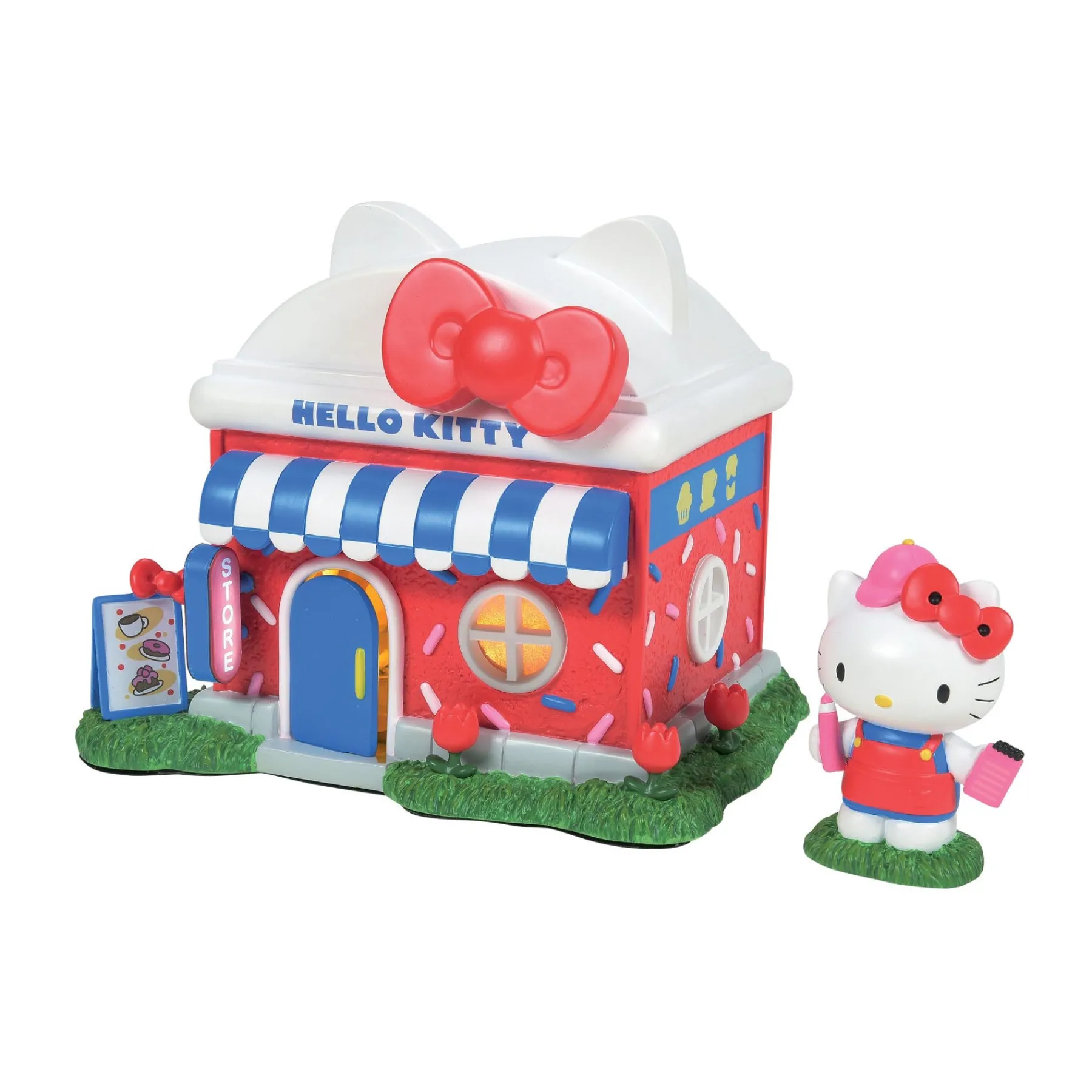 Department 56 Hello Kitty Village>Hello Kitty's Store S/2