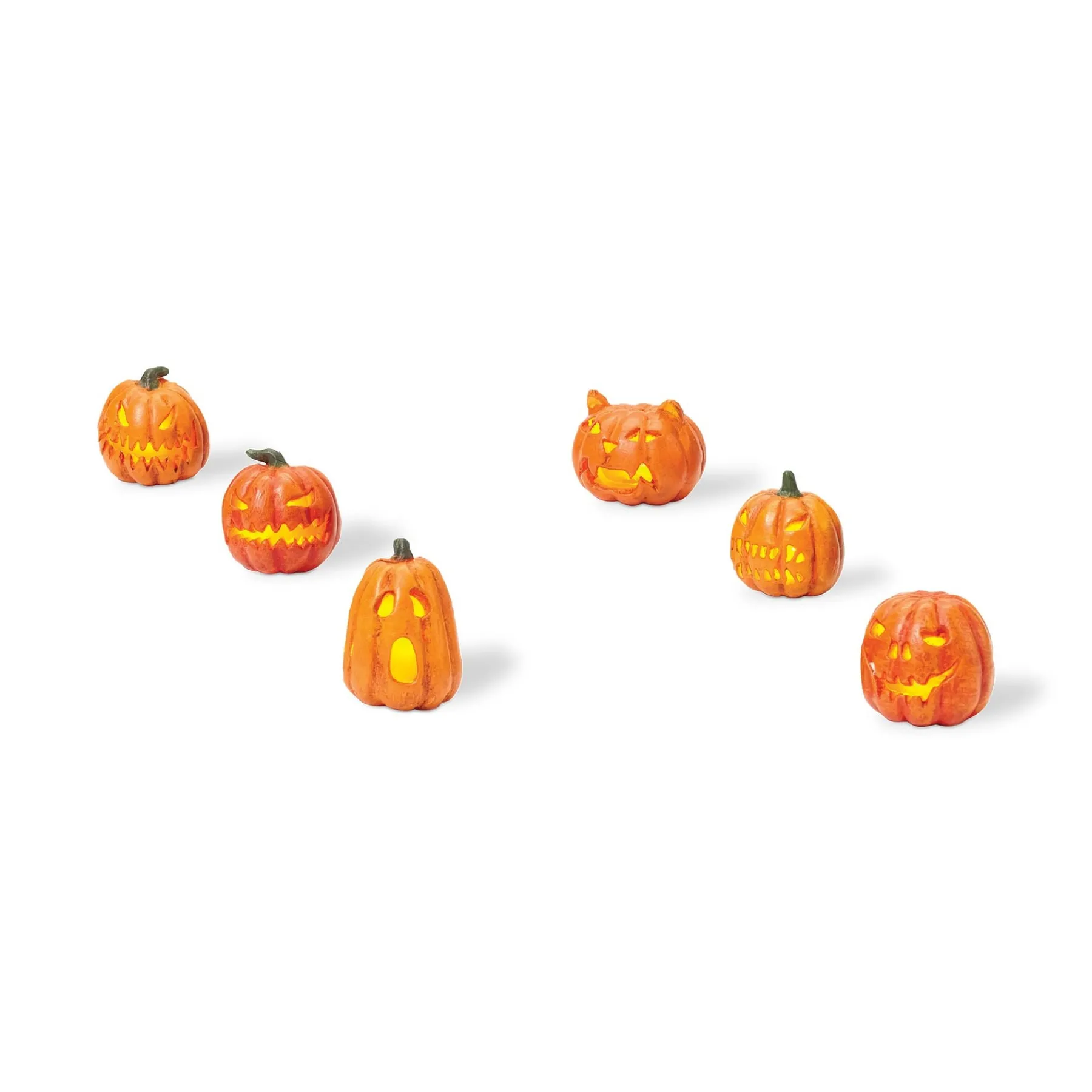 Department 56 Halloween Village Accessories>Lit Jack-O-Lanterns